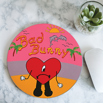 bad bunny mouse pad