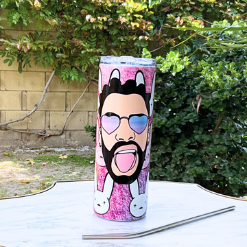 Bad bunny tumbler 20oz