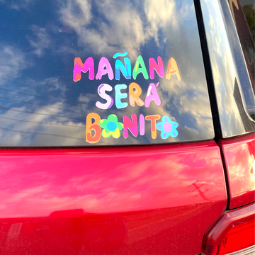 Manana Sera Bonito car decals
