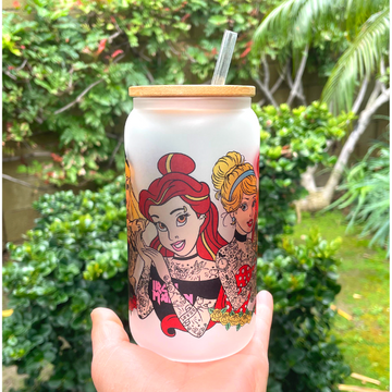 Bad Princess frozen glass can 16 oz